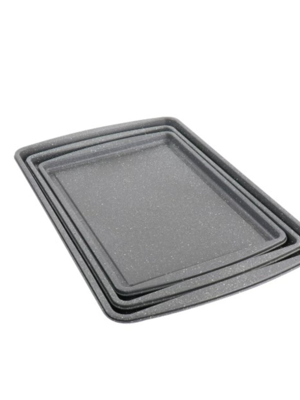 OSTER CARBON STEEL NONSTICK COOKIE SHEET, (SET OF 3)